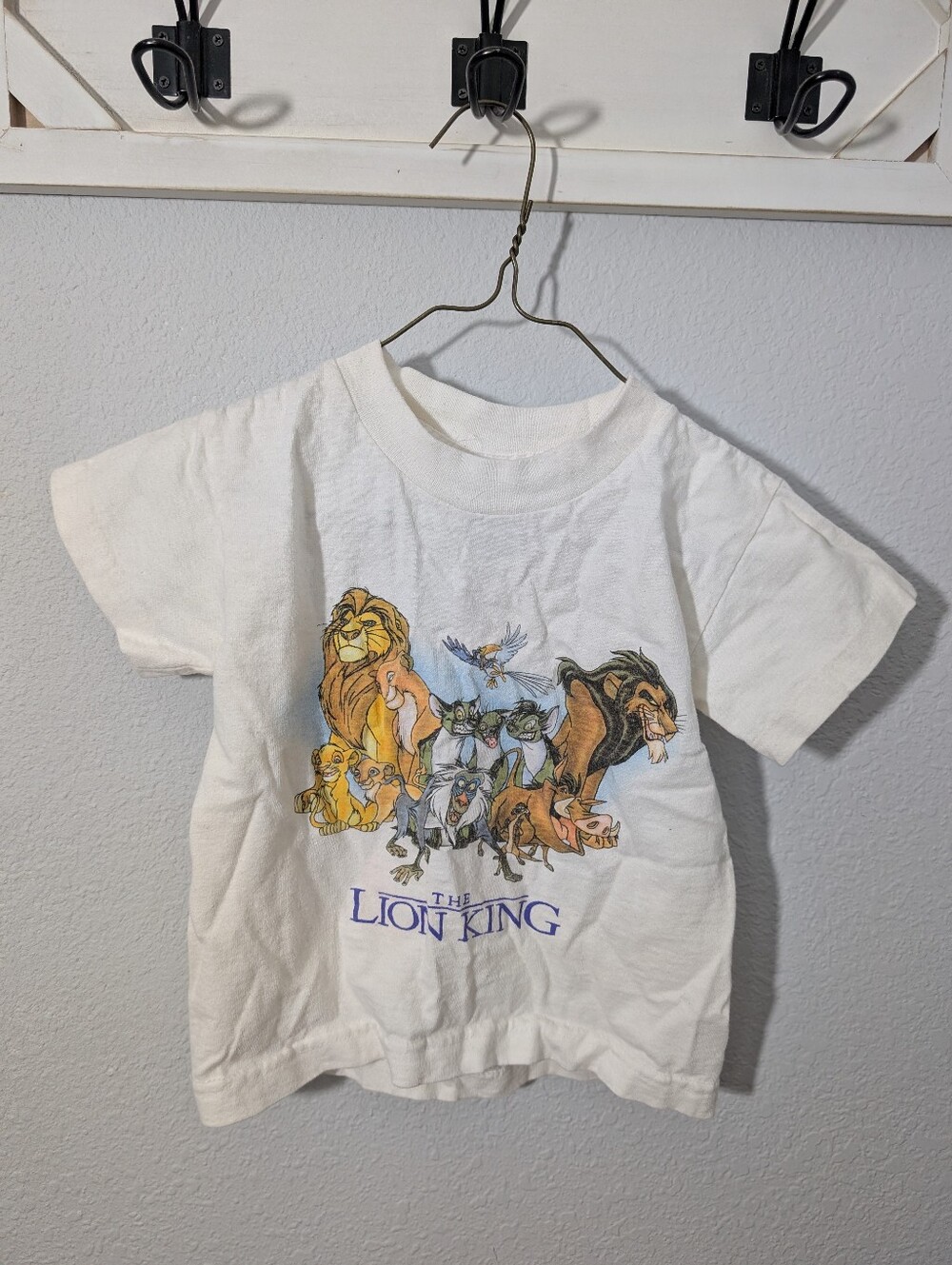 Disney Designs Vintage 1994 Lion King Tee Shirt Sz XS (2-4)